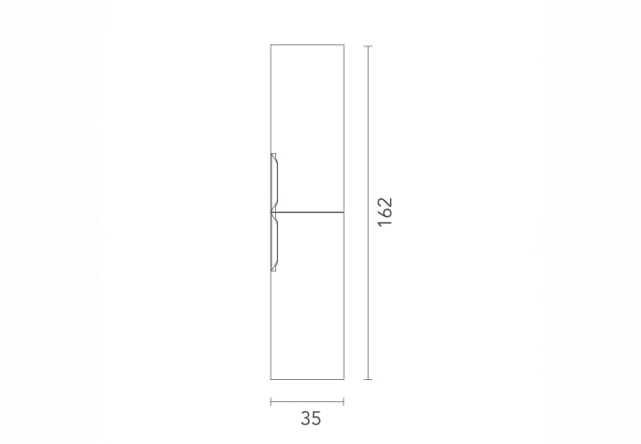 Columna de baño Royo Urban Croquis 6