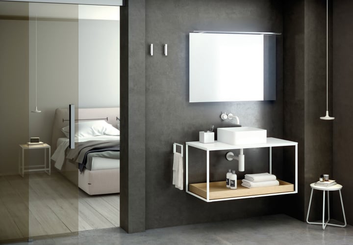 Toallero de baño Cosmic The Grid Ambiente 8