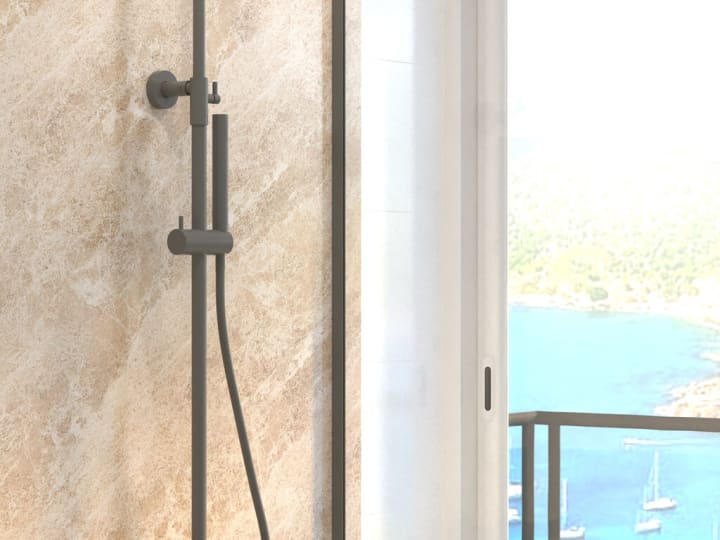 Conjunto de ducha Gme Round Elite Ambiente 9