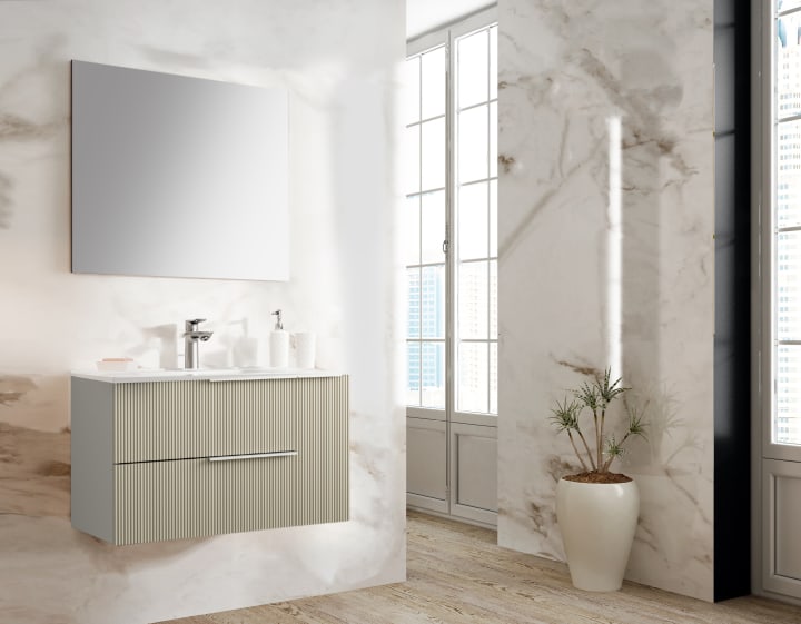 Conjunto mueble de baño Bruntec Lombok Principal 1