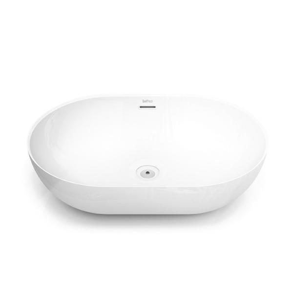 Lavabo sobre encimera Bathco Livorno Ambiente 1