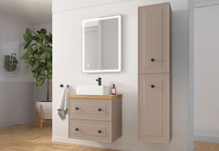 Mueble de baño con encimera de madera Salgar Renoir Principal 4