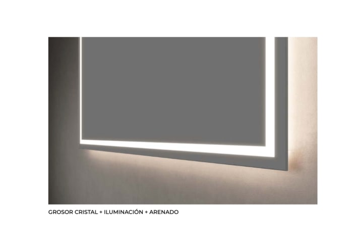 Espejo de baño con lud LED Ledimex Francia Detalle 6