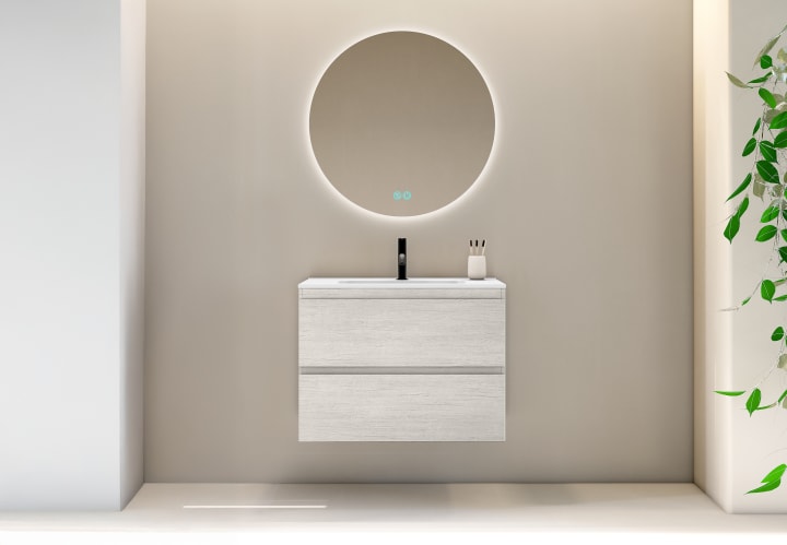 Conjunto mueble de baño moderno Bruntec Roma Principal 3