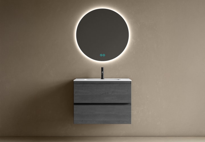 Conjunto mueble de baño moderno Bruntec Roma Principal 4