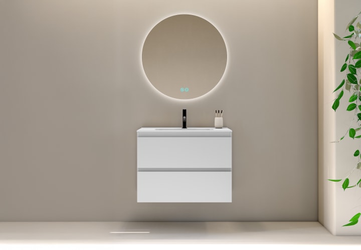 Conjunto mueble de baño moderno Bruntec Roma Principal 2
