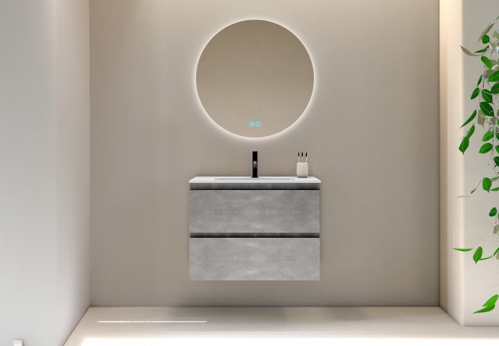 Conjunto mueble de baño moderno Bruntec Roma Principal 6