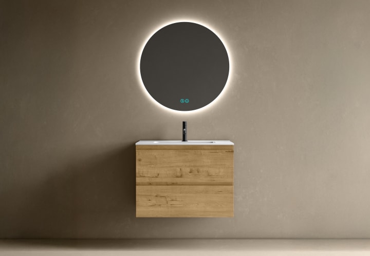Conjunto mueble de baño moderno Bruntec Roma Principal 1