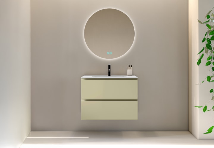 Conjunto mueble de baño moderno Bruntec Roma Principal 5