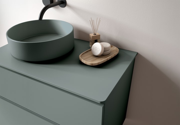 Mueble de baño con encimera MDF Hidrófuga Visobath Granada Detalle 13