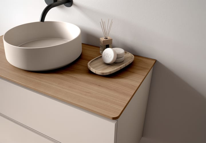 Mueble de baño con encimera MDF Hidrófuga Visobath Granada Detalle 14