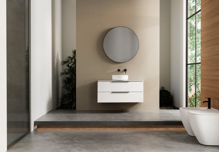 Muebles de baño con encimera de solid surface Bruntec Soho Ambiente 6