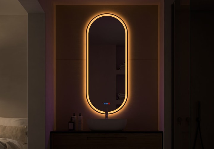 Espejo de baño con luz LED Bruntec Aris Principal 2