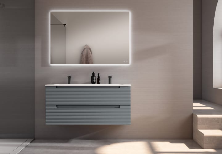 Conjunto mueble de baño de Viso Kyoto japandi Principal 5