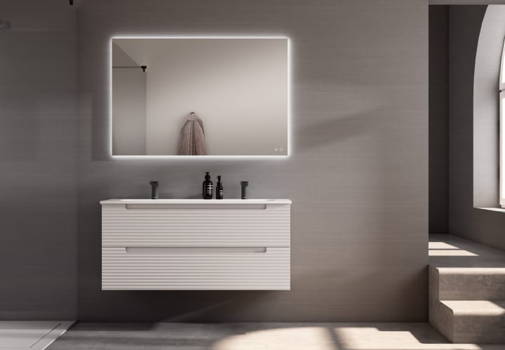 Conjunto mueble de baño de Viso Kyoto japandi Principal 2