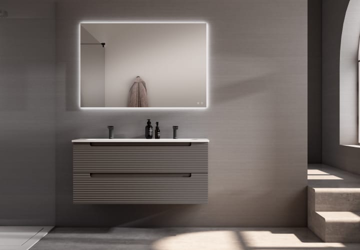 Conjunto mueble de baño de Viso Kyoto japandi Principal 3