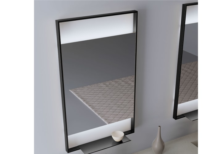 Espejo de baño con luz LED de Bruntec Elan Detalle 1