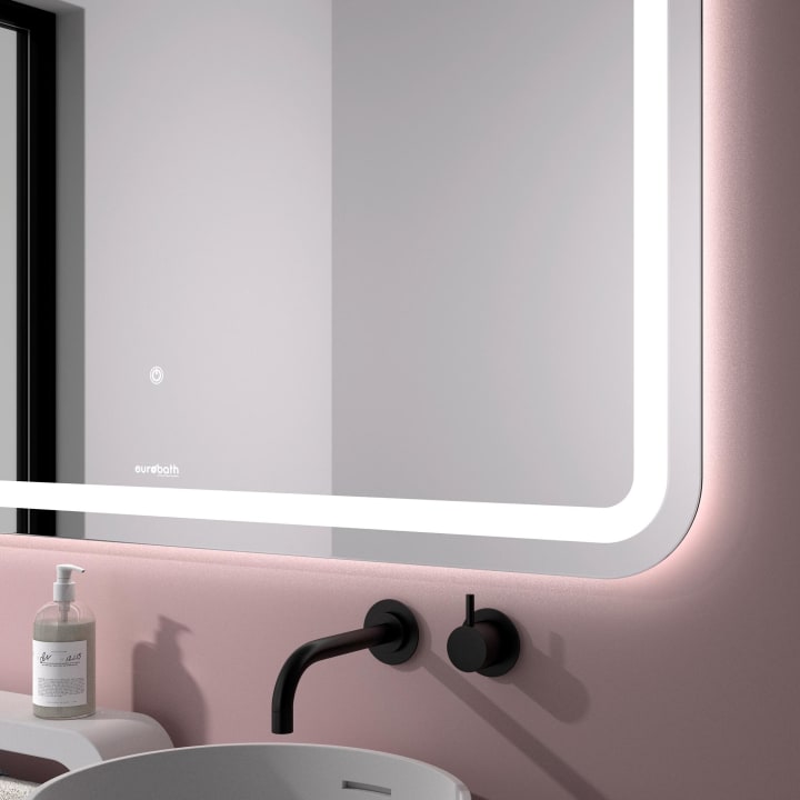 Espejo de baño con luz LED Eurobath Sicilia Detalle 3