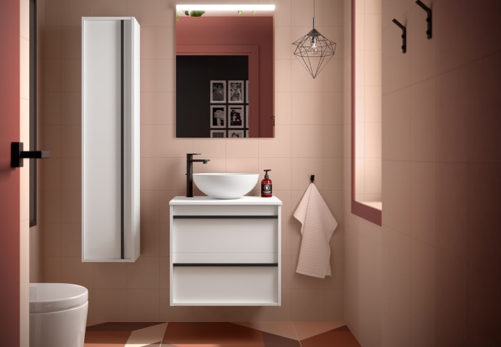 Mueble de baño con encimera de madera Salgar Attila Principal 7