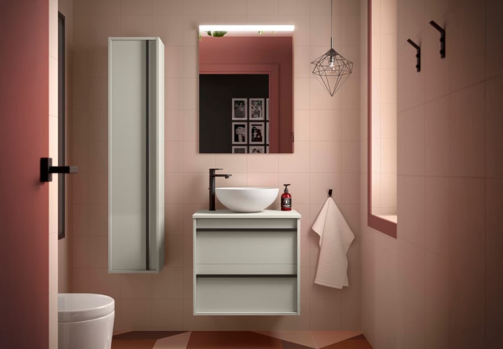 Mueble de baño con encimera de madera Salgar Attila Principal 8