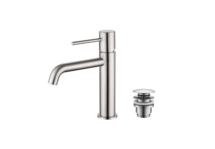 Pack Grifo de lavabo Monza + Válvula click-clack de Imex Principal 5