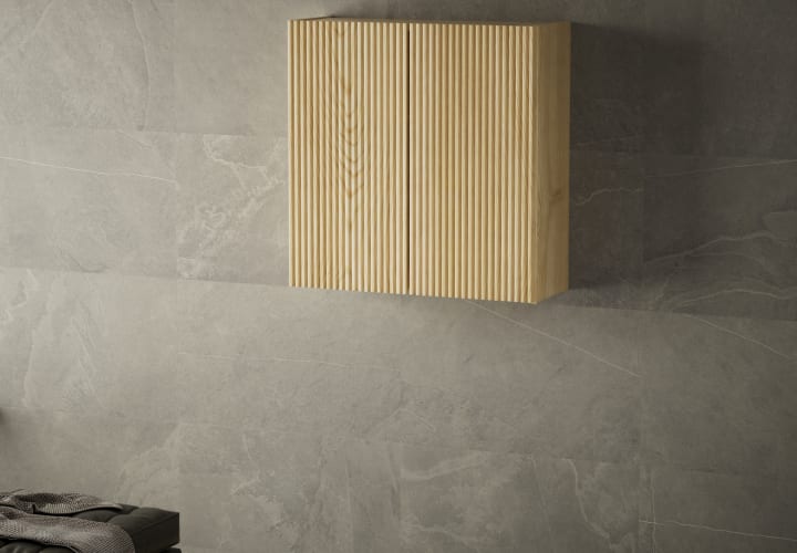 Colgar doble 2 puertas madera maciza Bruntec Alpes Detalle 3