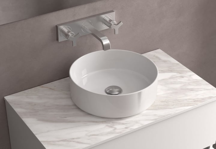 Mueble de baño con encimera de madera Salgar Attila opción 11