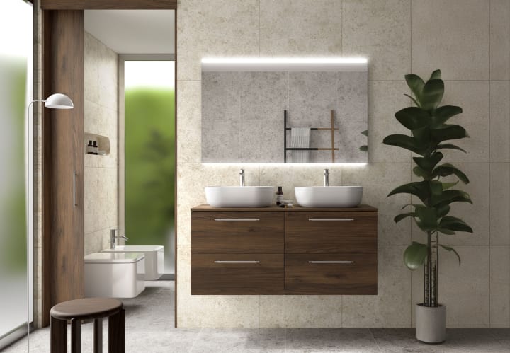Mueble de baño con encimera Salgar Silane Principal 2
