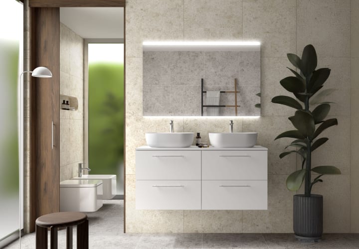 Mueble de baño con encimera Salgar Silane Principal 3