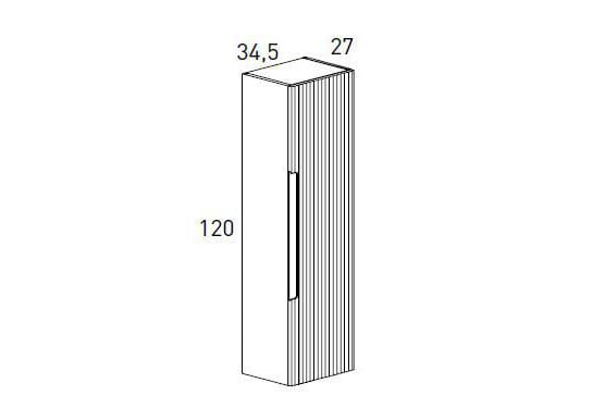 Columna de baño Viso Kyoto Croquis 19