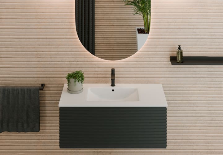 Lavabo encastrado Art and Bath Thin Ambiente 2