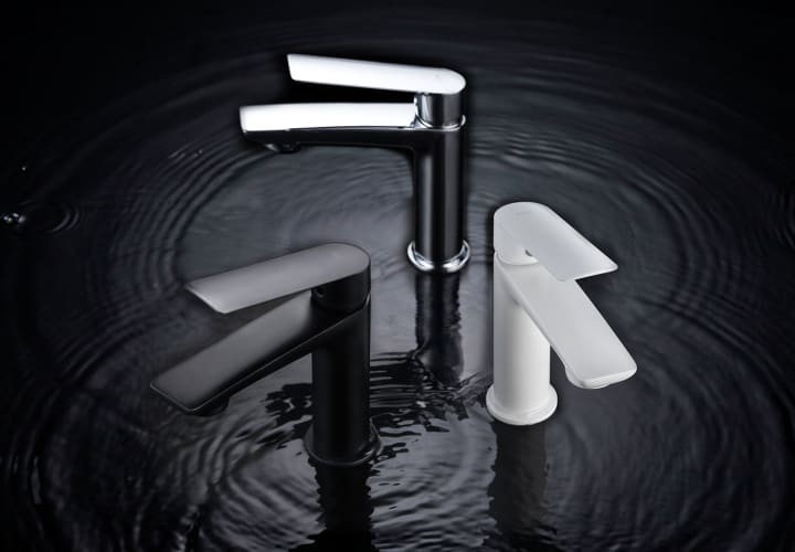 Pack Grifo de lavabo Imex Lúxor + Válvula click-clack Ambiente 7