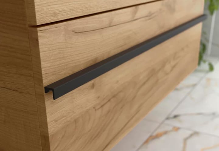 Conjunto mueble de baño con lavabo sobre encimera Salgar Born Detalle 2