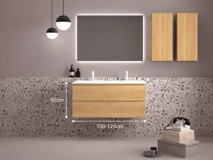 Conjunto Mueble de baño Avila dos Carmen Croquis 21