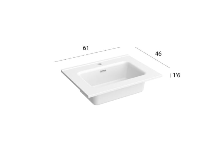 Conjunto mueble de baño Salgar Born Detalle 1