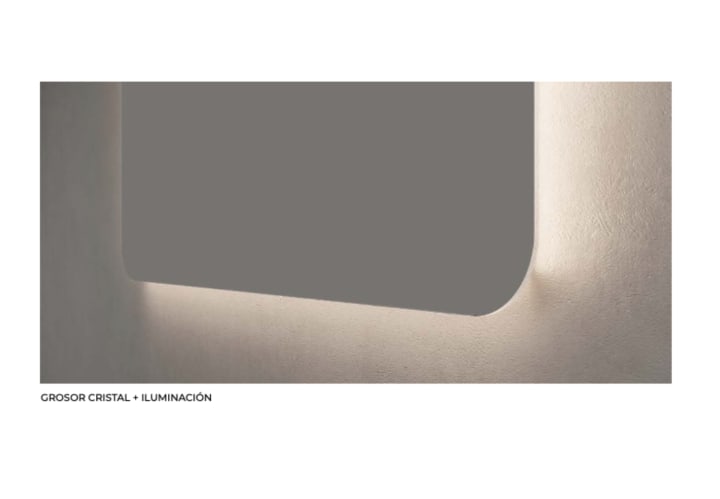 Espejo de baño con luz LED Ledimex Dinamarca Detalle 5