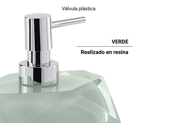 Conjunto de accesorios de baño Gedy Chanelle Detalle 2