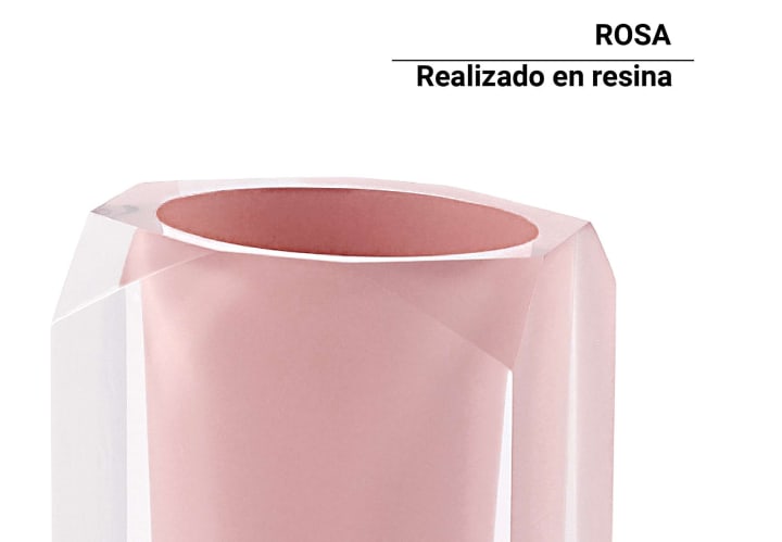Conjunto de accesorios de baño Gedy Chanelle Detalle 3