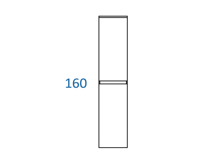 Columna de baño Viso Basic Croquis 20