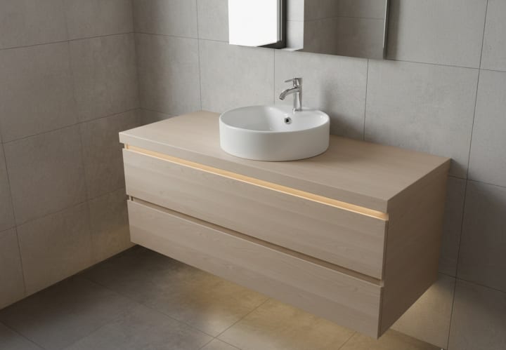 Lavabo sobre encimera Bruntec Maro Ambiente 3