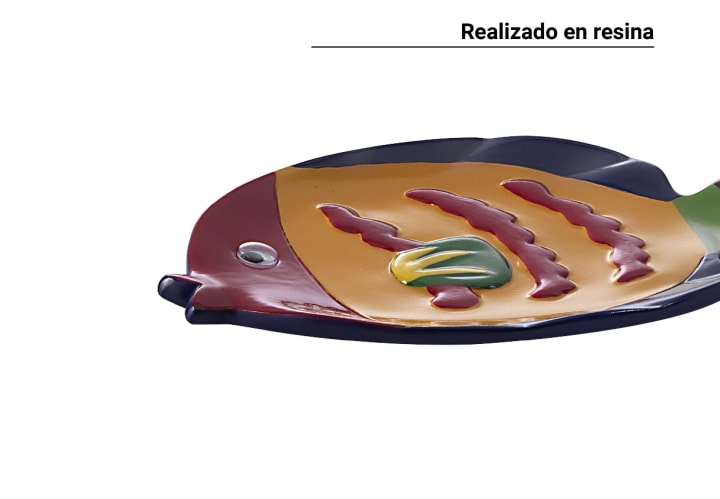 Jabonera de baño Gedy Dori Detalle 1