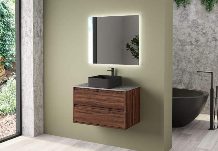 Mueble de baño con encimera de piedra Bruntec Boston Principal 3