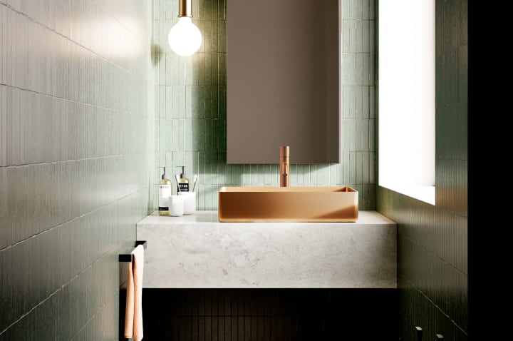 Lavabo sobre encimera Bathco Detroit Ambiente 6