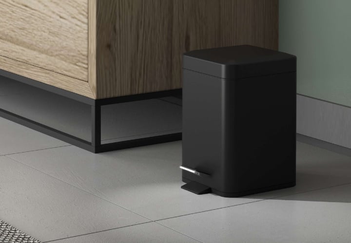 Papelera de baño Gedy Argenta Ambiente 4