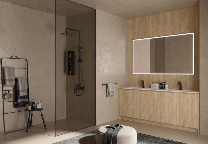 Espejo de baño con luz LED Ledimex Suiza Ambiente 7