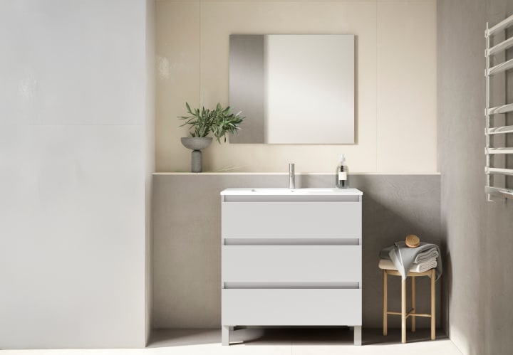 Mueble de baño fondo reducido 39.5 cm Viso Box Principal 2