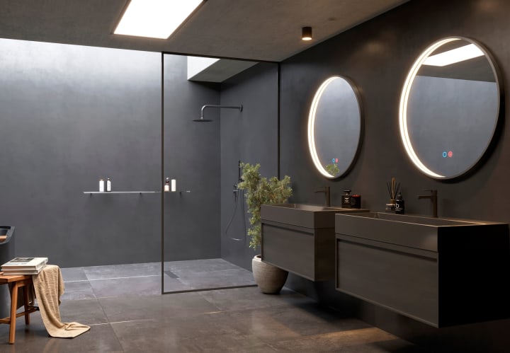 Espejo de baño con luz LED Ledimex Nepal Ambiente 6