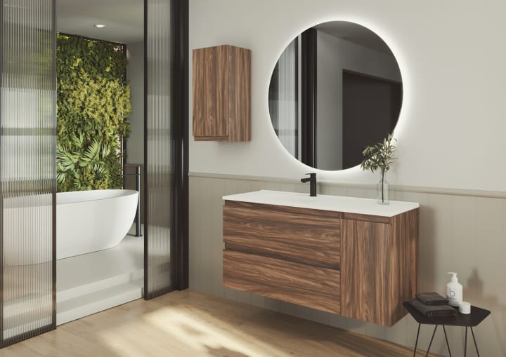 Mueble de baño color madera Bruntec Vilma Principal 3