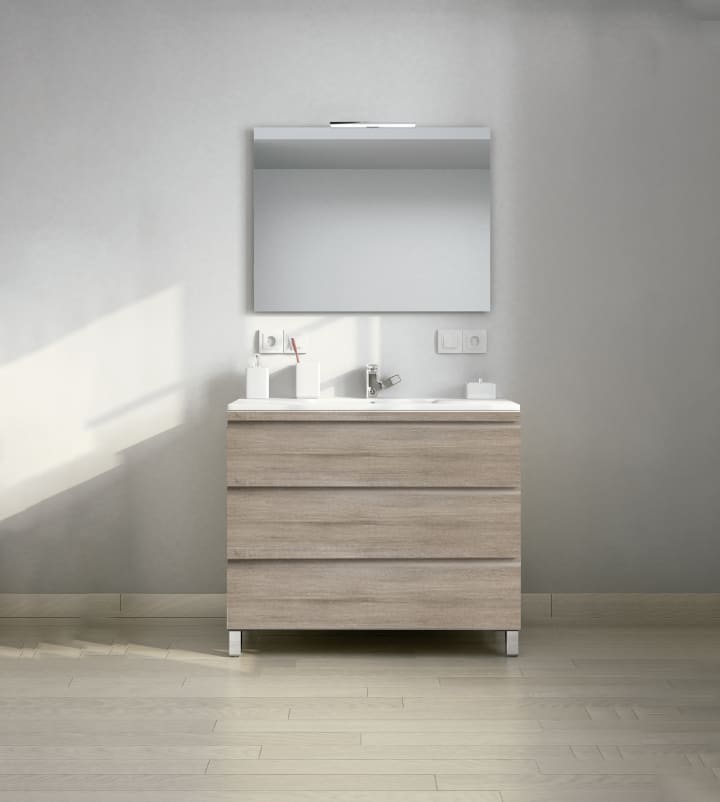 Mueble de baño fondo reducido 39 cm Avila dos Natalia Principal 1