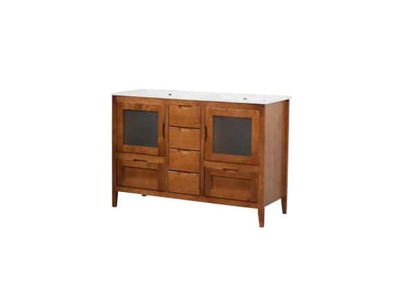 Conjunto mueble de baño rústico Bruntec Timor Detalle 2